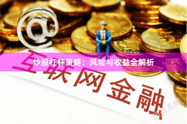 炒股杠杆策略：风险与收益全解析